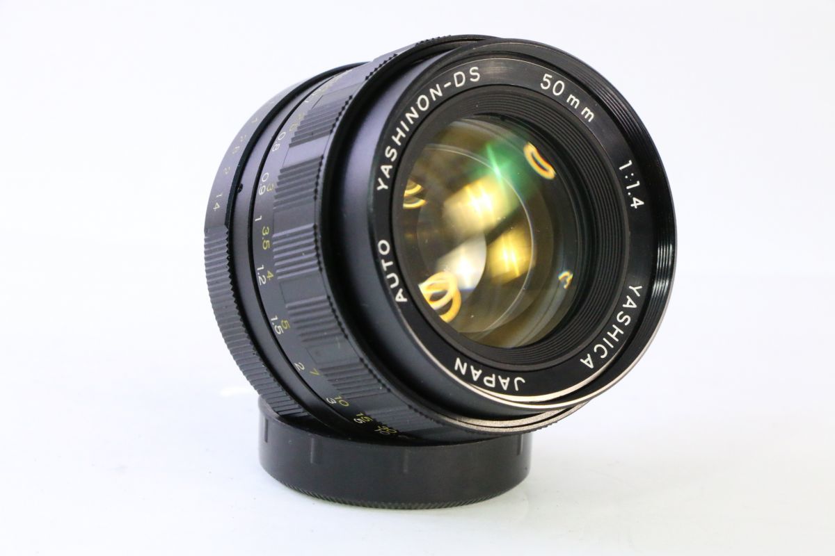 動作保証・点検済】良品☆ヤシカ YASHICA AUTO YASHINON-DS 50mm F1.4