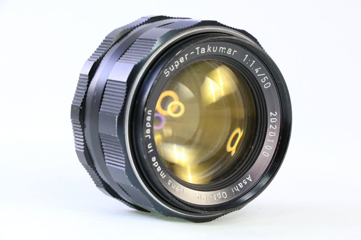 動作保証・点検済】良品☆ペンタックス PENTAX Super-Takumar 50mm F1
