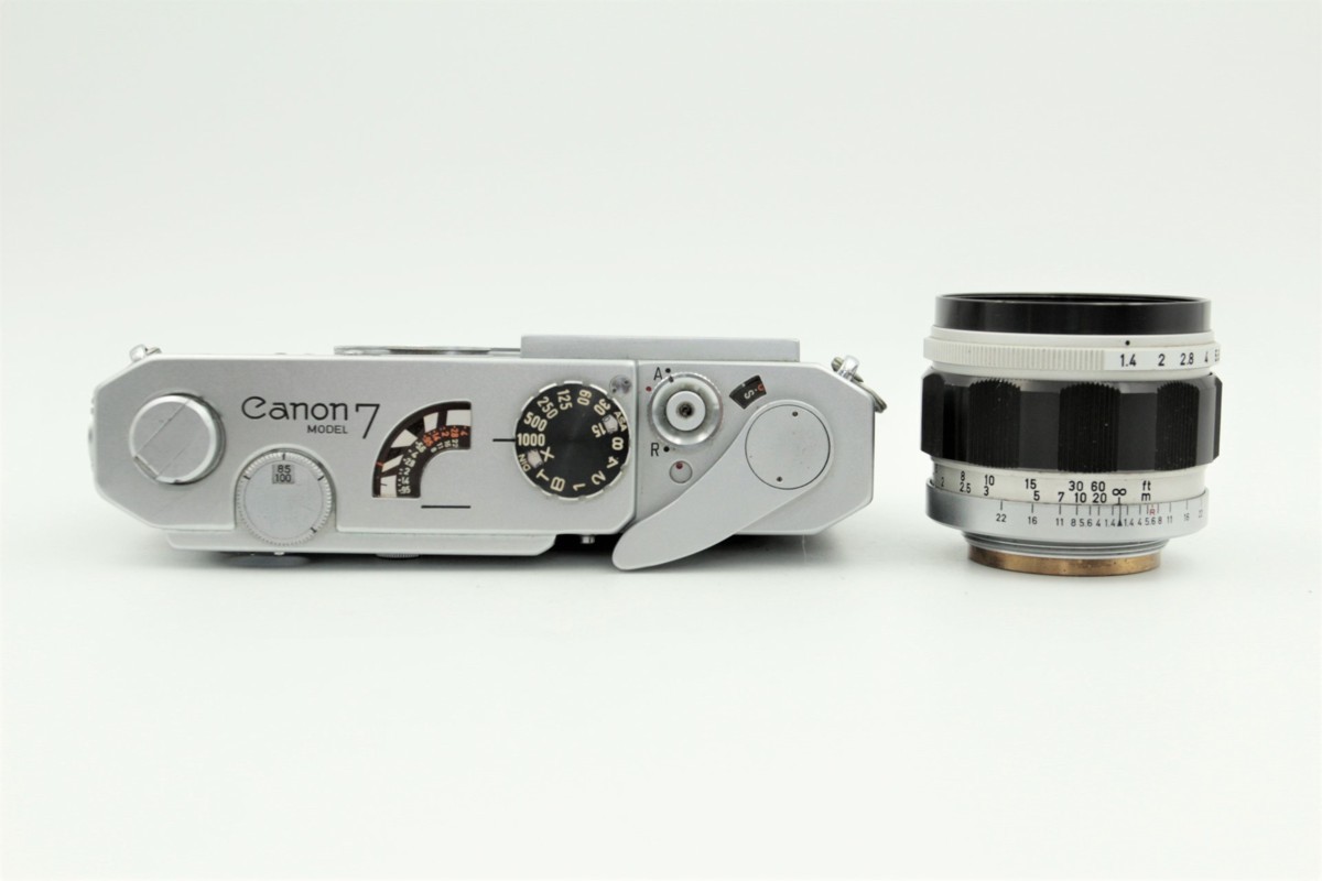 キャノン Canon 7 Canon Model 7 + 50mm f/ 1.4 L39 LTM レンズ レンジファインダー フィルム カメラ_画像6