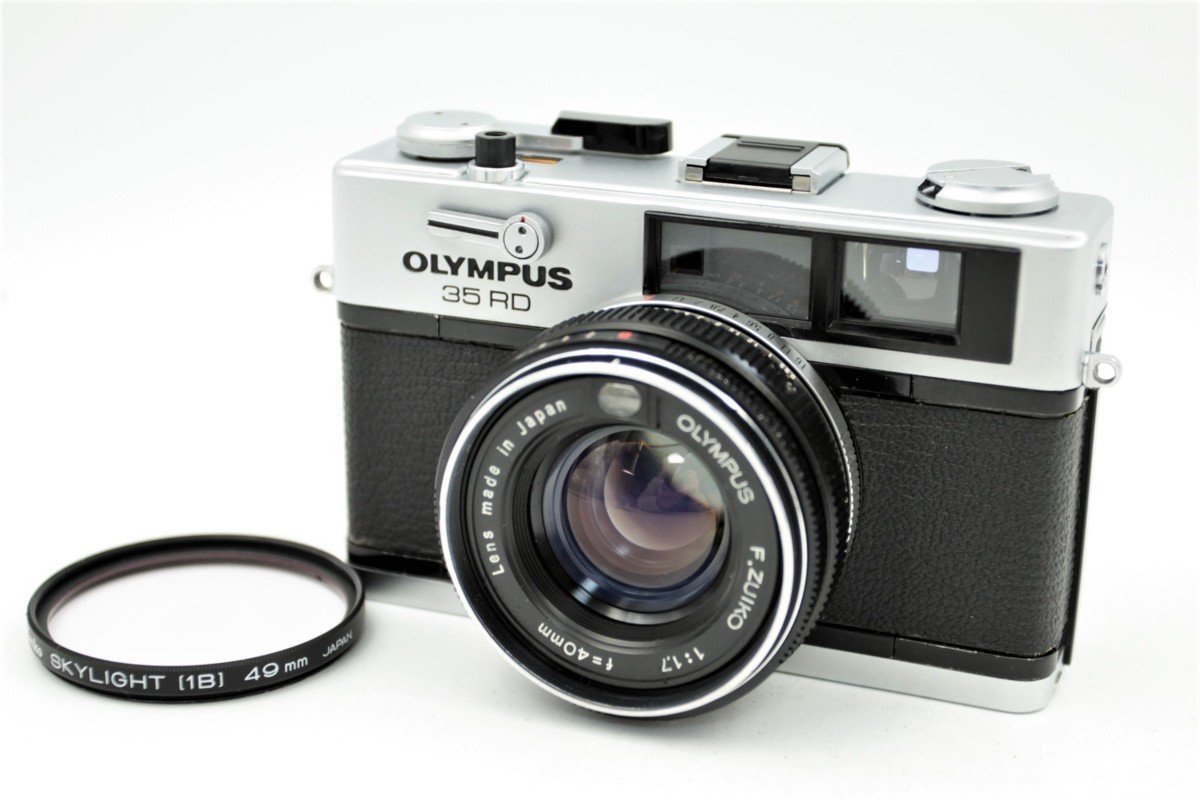 希少 オリンパス Olympus 35 RD (35 DC 改良版・輸出仕様) F・ZUIKO 40mm f/ 1.7 レンズ レンジファインダー コンパクト カメラ