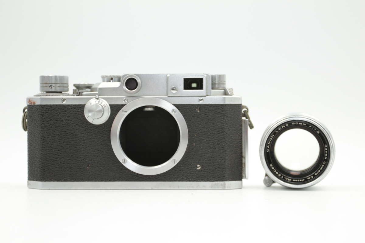 キャノン Canon Ⅳ Sb ( 4sb IV Sb) + 50mm f/ 1.8 L39 LTM レンズ レンジファインダーボディ レンズセット_画像2