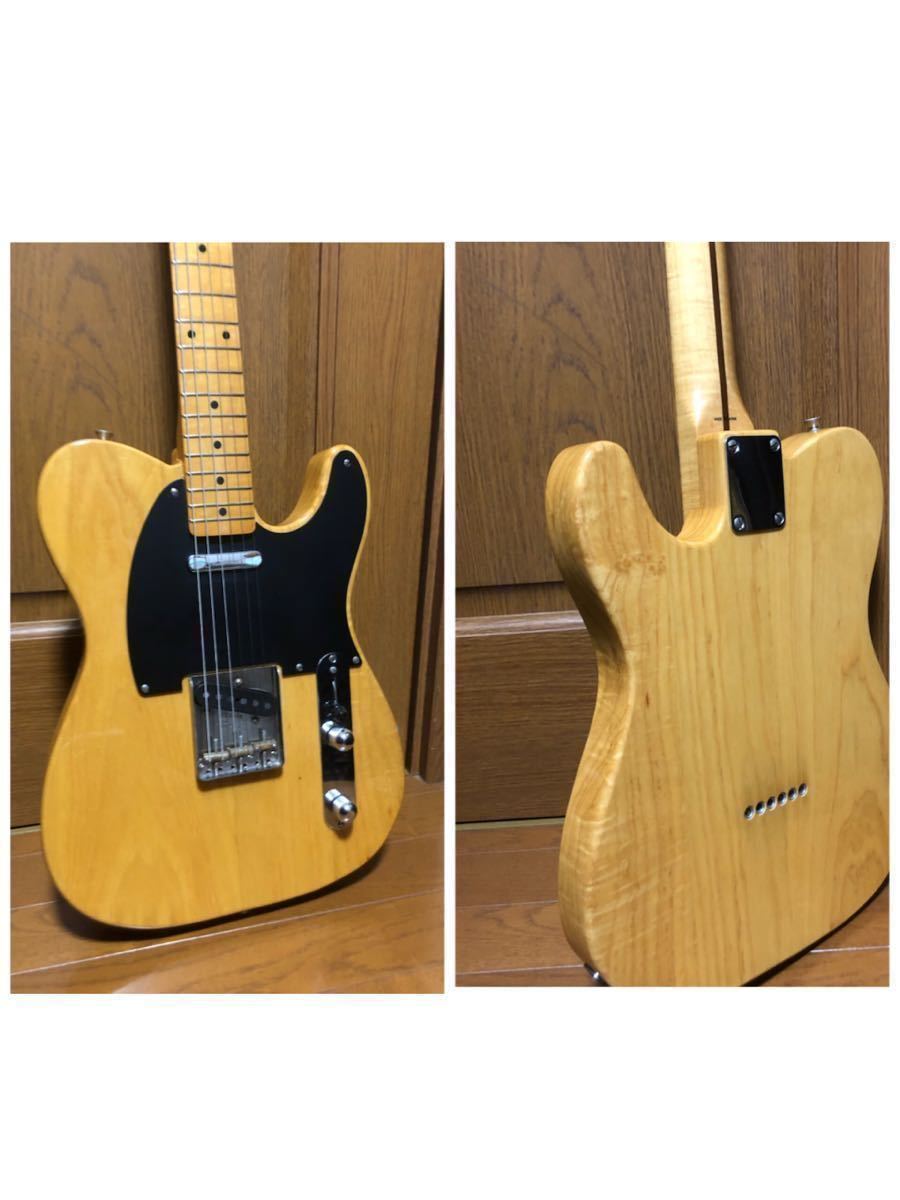 【ボディやネ】 軽量美品Fender Japan Telecaster Customアルダー鳴良 トーンとも