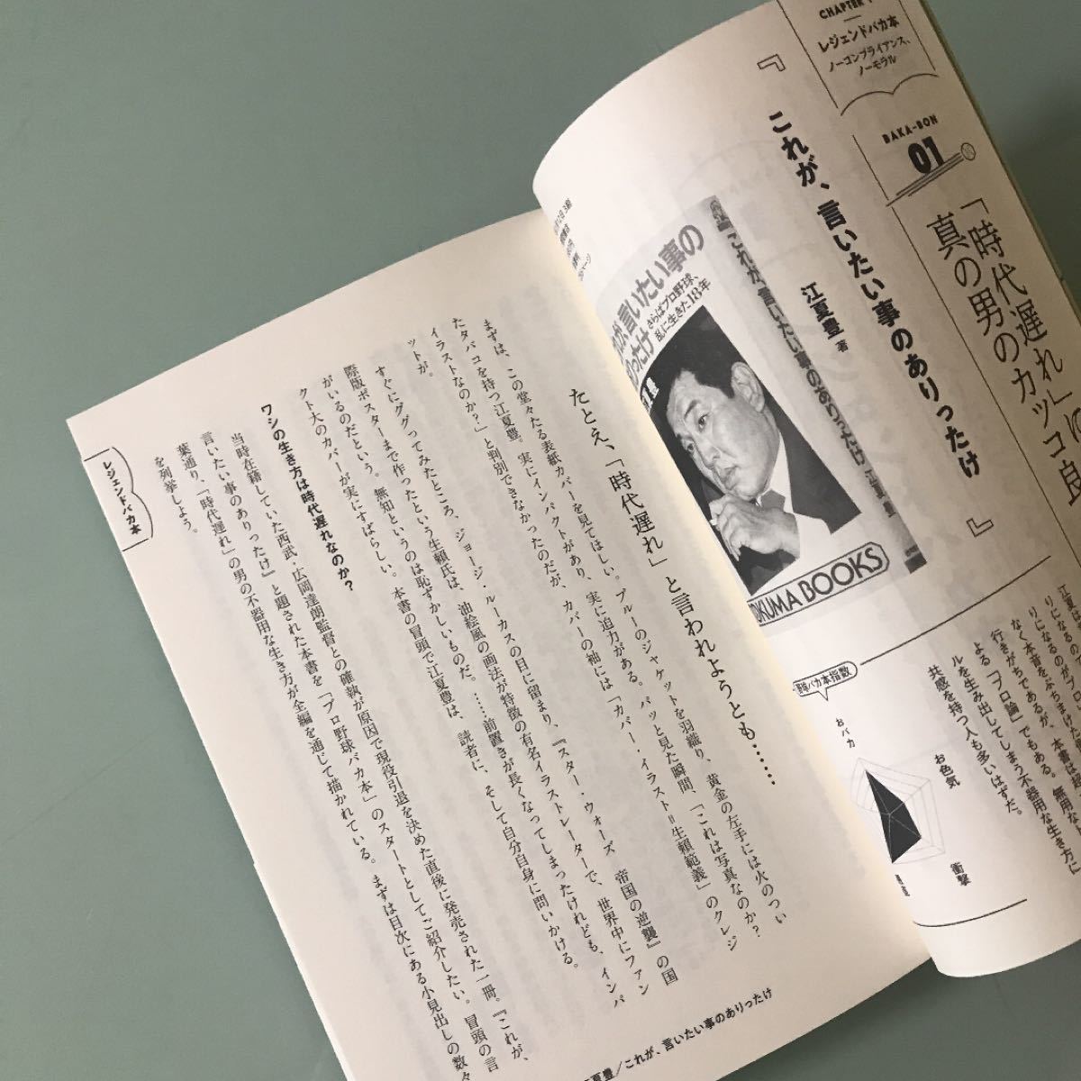 プロ野球バカ本 まったく役に立たないブックレビュー! 長谷川 晶一　野球文学」の裏面史108冊を徹底レビュー!レジェンド　助っ人　