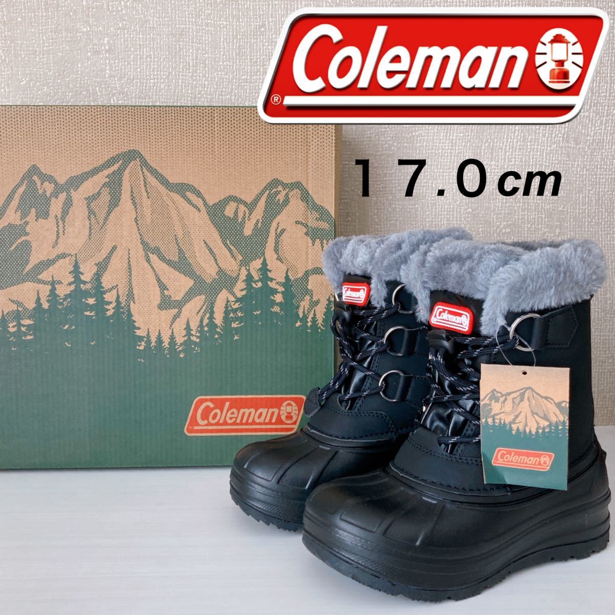 Coleman コールマン スノーブーツ 冬靴　１７cm
