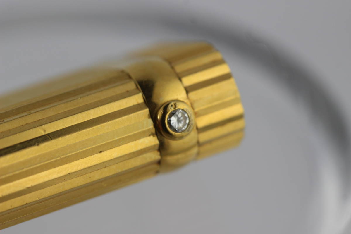 Cartier カルティエ ガスライター 1Pダイヤ 着火OK | bioimune.com.br