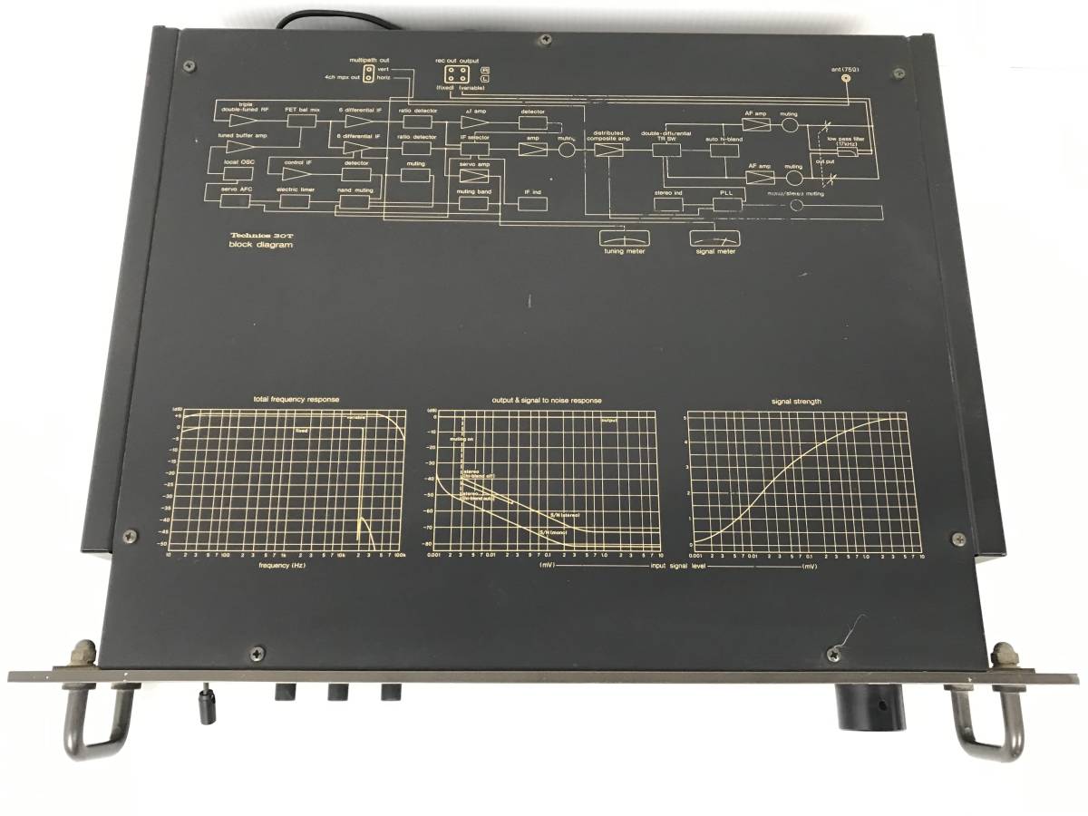 Technics テクニクス FMステレオチューナー ST-9030T 通電OK Technics テクニクス FMステレオチューナー ST-9030T 通電OK