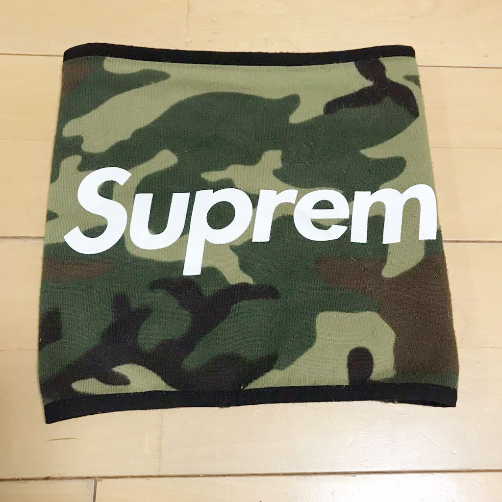 Supreme 15AW Fleece Neck Gaiter Camo シュプリーム ネックウォーマー カモフラ 迷彩_画像2