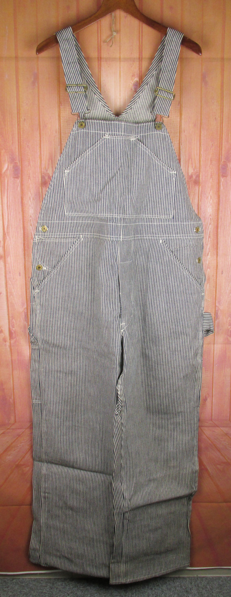 MYP12751 dead stock VINTAGE 50\'s SWEET-ORR sweet all Hickory overall Vintage original W36