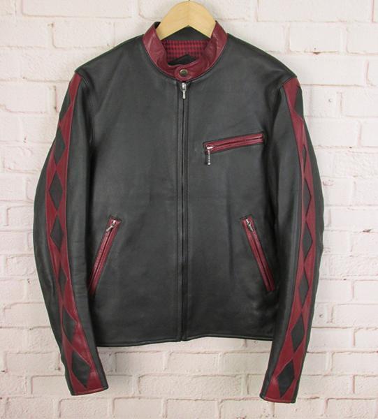 LFJ6586 RJB lambskin rider's jacket 36 new goods 