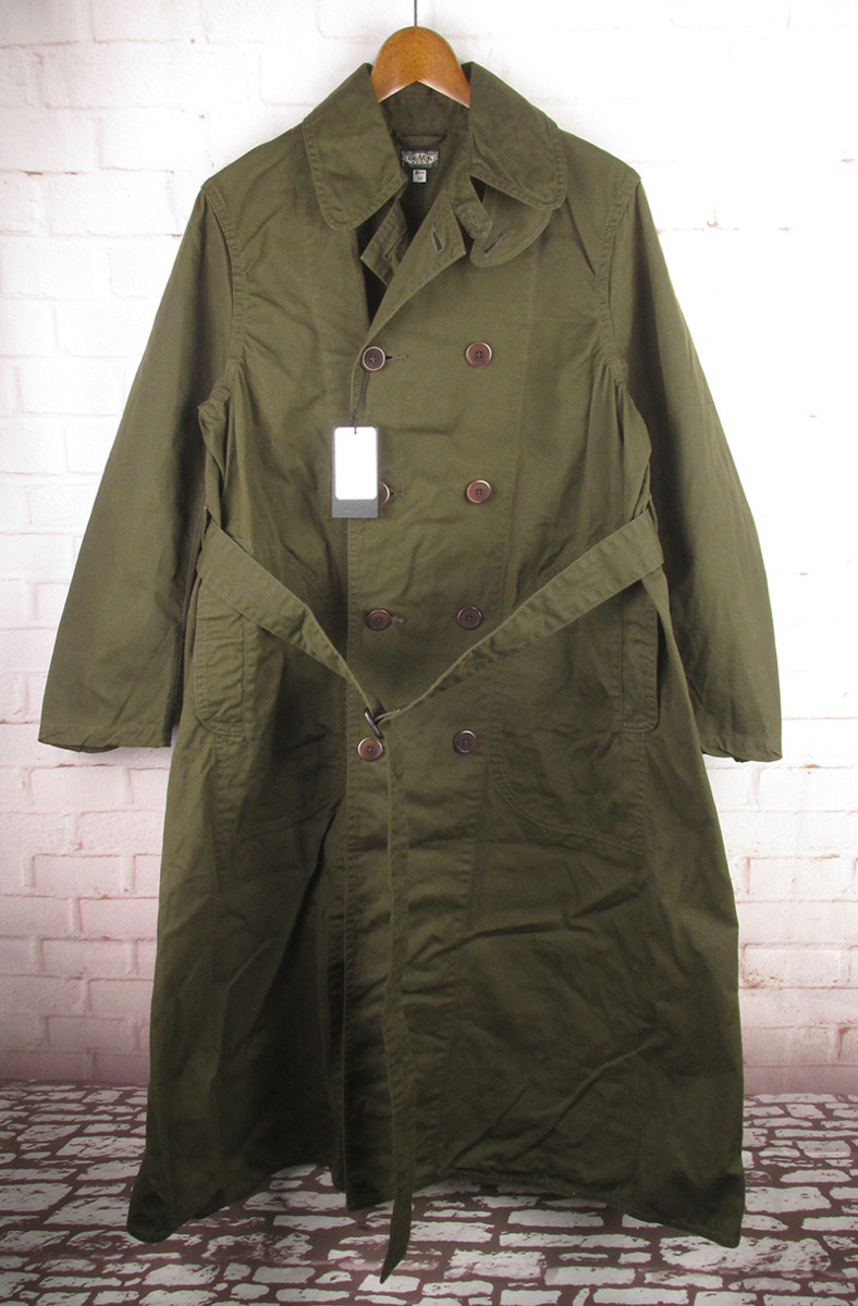 MAJ18165 BLACKSIGN ブラックサイン Armed Forces of the Crown Coat コート BSSJ-20401B 36 美品 オリーブ系_画像1