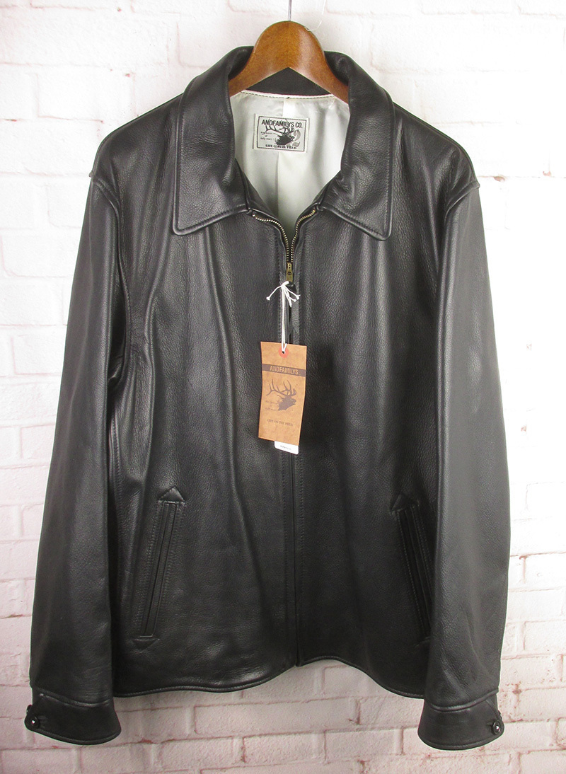 MFJ18811 ANDFAMILYS アンドファミリー LEATHER SPORTS JACKET レザー
