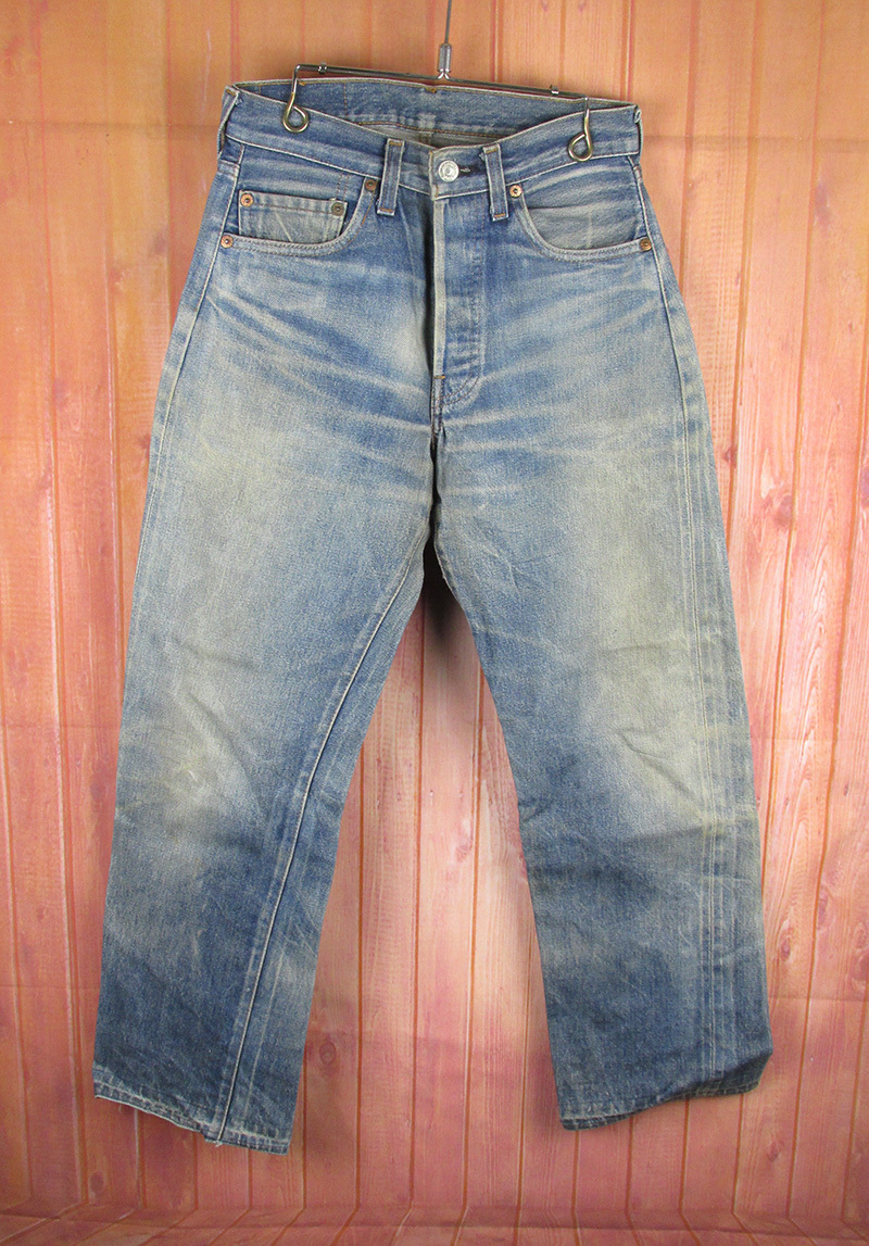 LZP14135 VINTAGE LEVI'S リーバイス 501 赤耳 デニムパンツ ジーンズ ビンテージ オリジナル W28_画像1