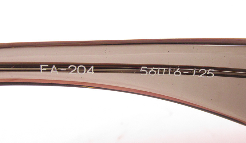 NMALKHO13394 FACTORY900 ファクトリー900 FA-204 眼鏡 ブラウン系 56