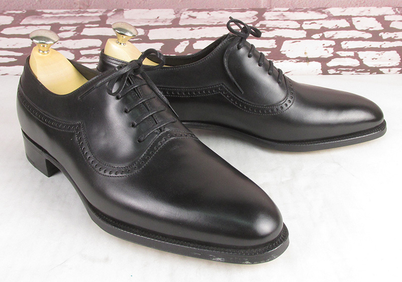 MYF7825 JOHN LOBB ジョンロブ ROTHLEY ロスリー シューズ 6E 新品 ブラック_画像1