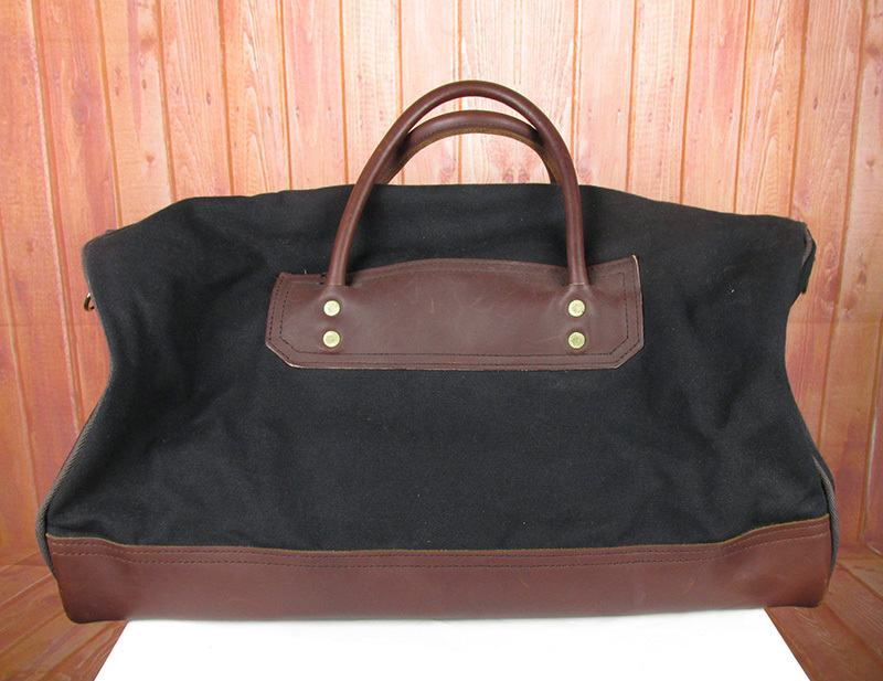 NLALKHO12739 Duluth Packda loose pack duffel bag Boston bag M Brown × black beautiful goods 