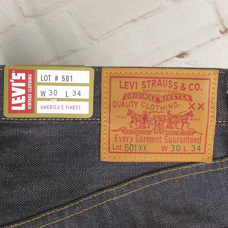 LYP13590 LEVI'S リーバイス 501XX 47501-0167 デニムパンツ ジーンズ 米国製 W30 新品_画像5