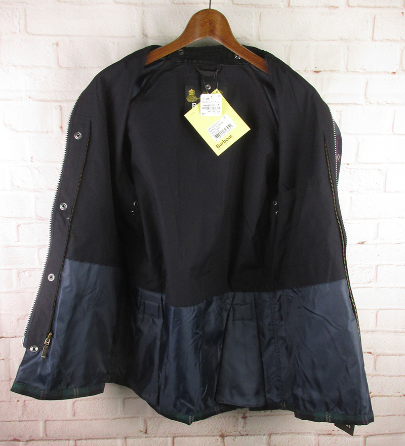 NMAWKHJ12433 BARBOUR バブアー ビームス ウール タータンチェック ...