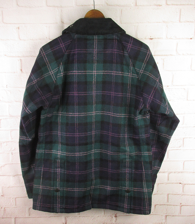 NMAWKHJ12433 BARBOUR バブアー ビームス ウール タータンチェック ...