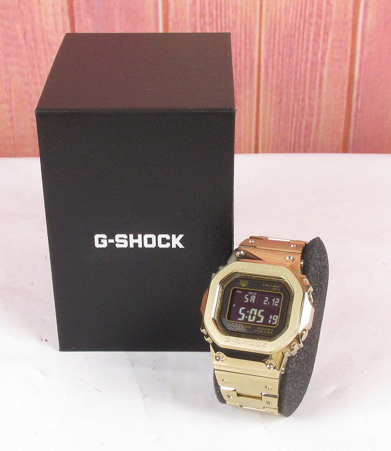 LYO13457 G-SHOCK Gショック GMW-B5000GD-9JF 腕時計 ゴールド系