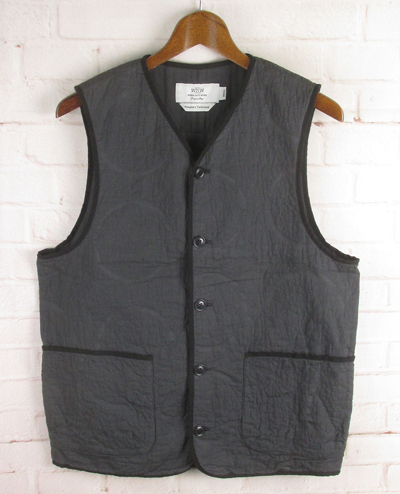 【予約販売】本 LAJ17220 WORK チャコール系 美品 SMALL ヴォロノイジャカードベスト ワークノットワーク WORK NOT Sサイズ 【予約販売】本 LAJ17220 WORK チャコール系 美品 SMALL ヴォロノイジャカードベスト ワークノットワーク WORK NOT Sサイズ