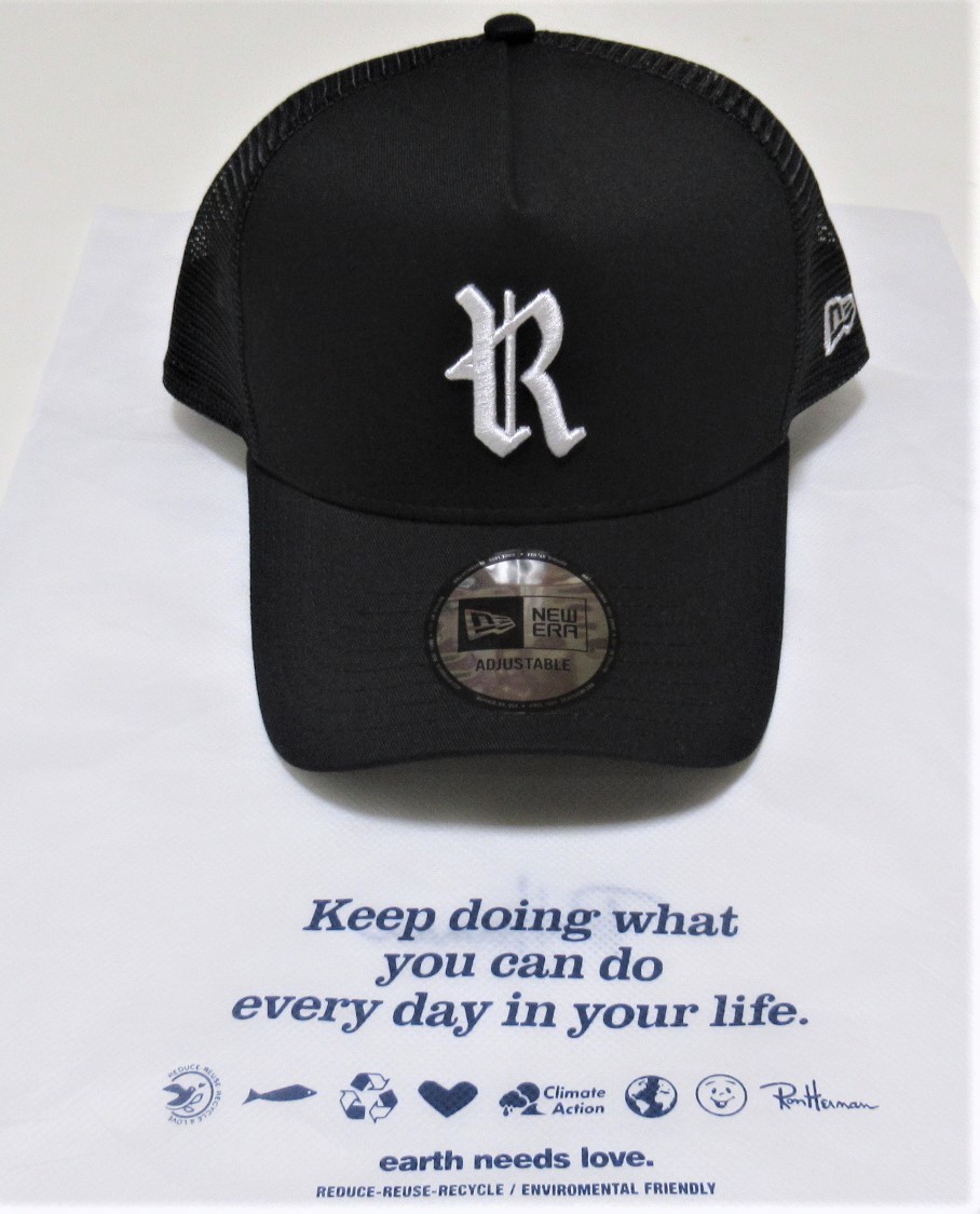 海外限定】 新品 2019年 “R”刺繍ロゴ入り RHC Ron Herman new era