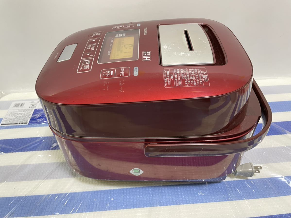 TOSHIBA 真空圧力IH炊飯ジャー炊飯器RC-10VXH 動作確認済み訳あり的详细信息| 雅虎拍卖代拍| FROM JAPAN