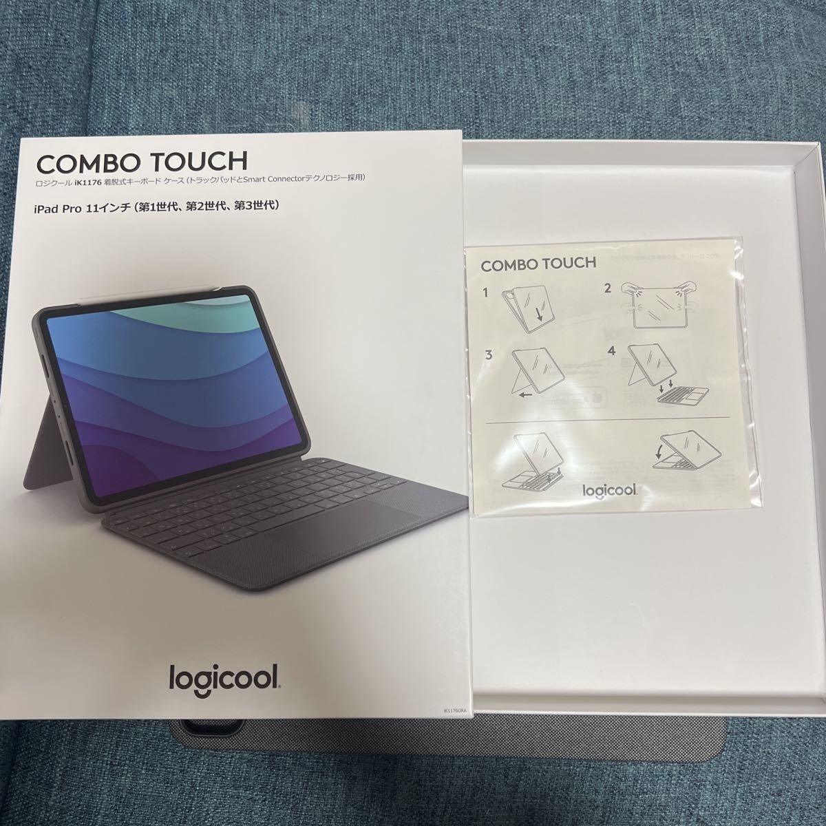iPad pro 11インチ 第2世代 ロジクール Logicool combo touch