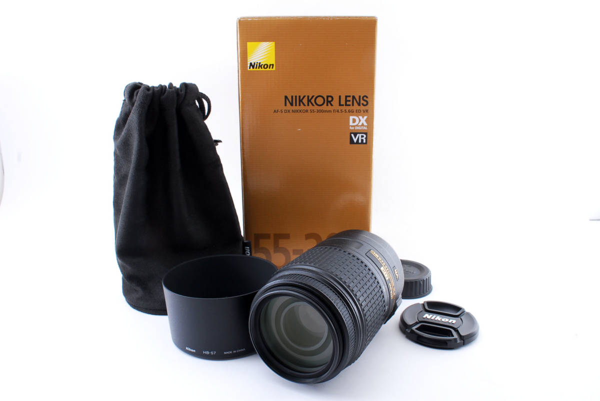 動作確認済み】Nikon AF-S DX NIKKOR 55-300mm f/4.5-5.6G ED VR 望遠