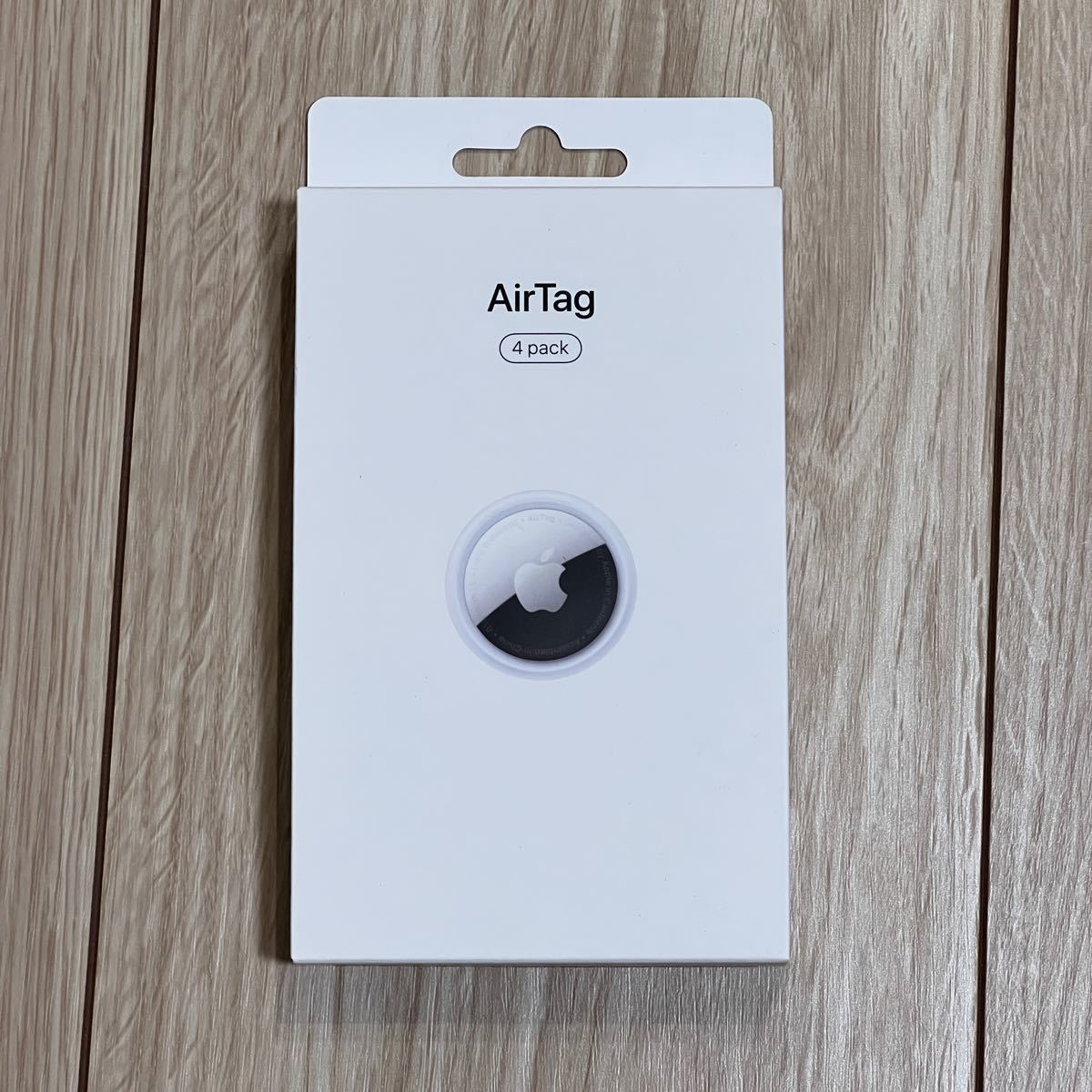 豪華 新品未開封 Apple AirTag MX542ZP A エアタグ本体4個パック