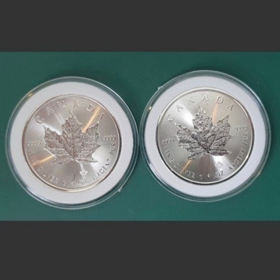 おすすめ カナダ 1オンス9999純銀 メイプルリーフ銀貨 5ドル銀貨 2021
