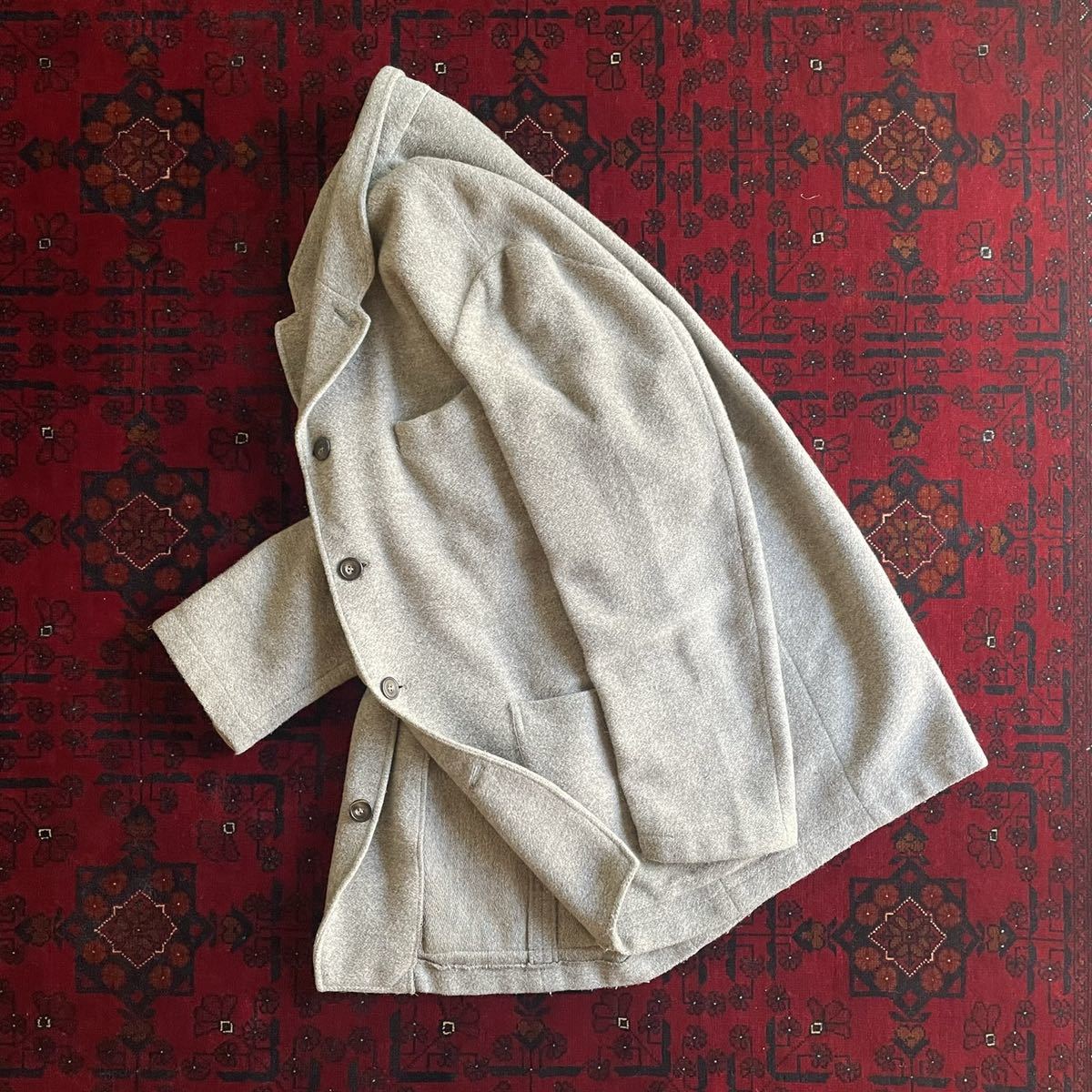 DRIES VAN NOTEN スモーキングジャケット カバーオール ベルギー製