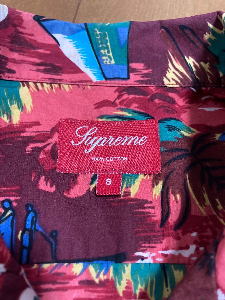 supreme アロハシャツ 12SS HAWAIIAN SHIRT ハワイアンシャツ 半袖シャツ