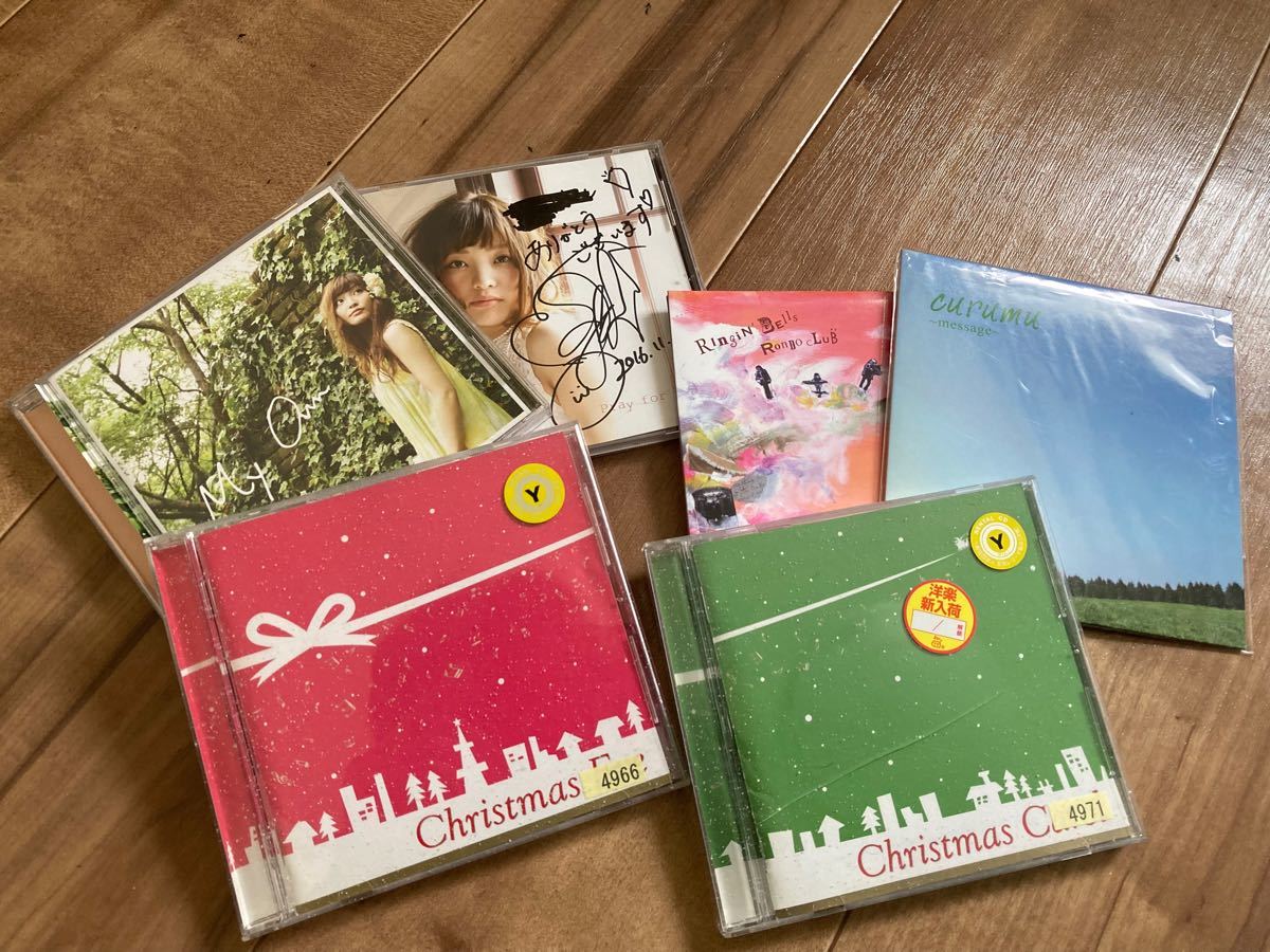 クリスマスソングアルバムCDとおまけ付き計6点セット