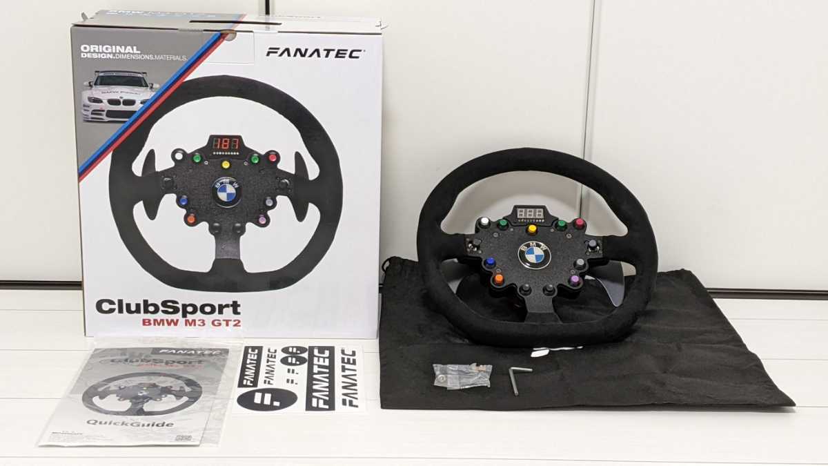 新品同様 BMW Clubsport ディスプレイが Lenkrad 最終値下げ FANATEC