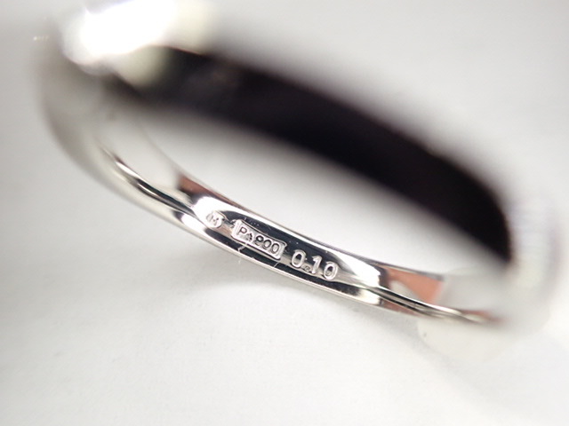 美品 ミキモト Pt900 ダイヤ計0.10ct デザイン リング 指輪 | charcas