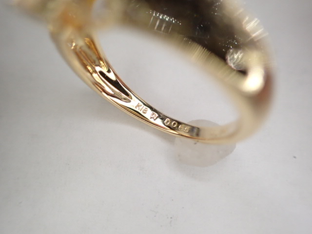IP65防水 美品 ポンテヴェキオ K18 ルビー0.94ct ダイヤ計0.65 リング