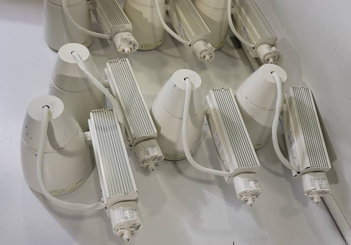 □ダクトレール用 照明器具 遠藤照明 HID TS-7665d 7個セット HIDランプ CDM-T35 すべて点灯確認済み_画像9