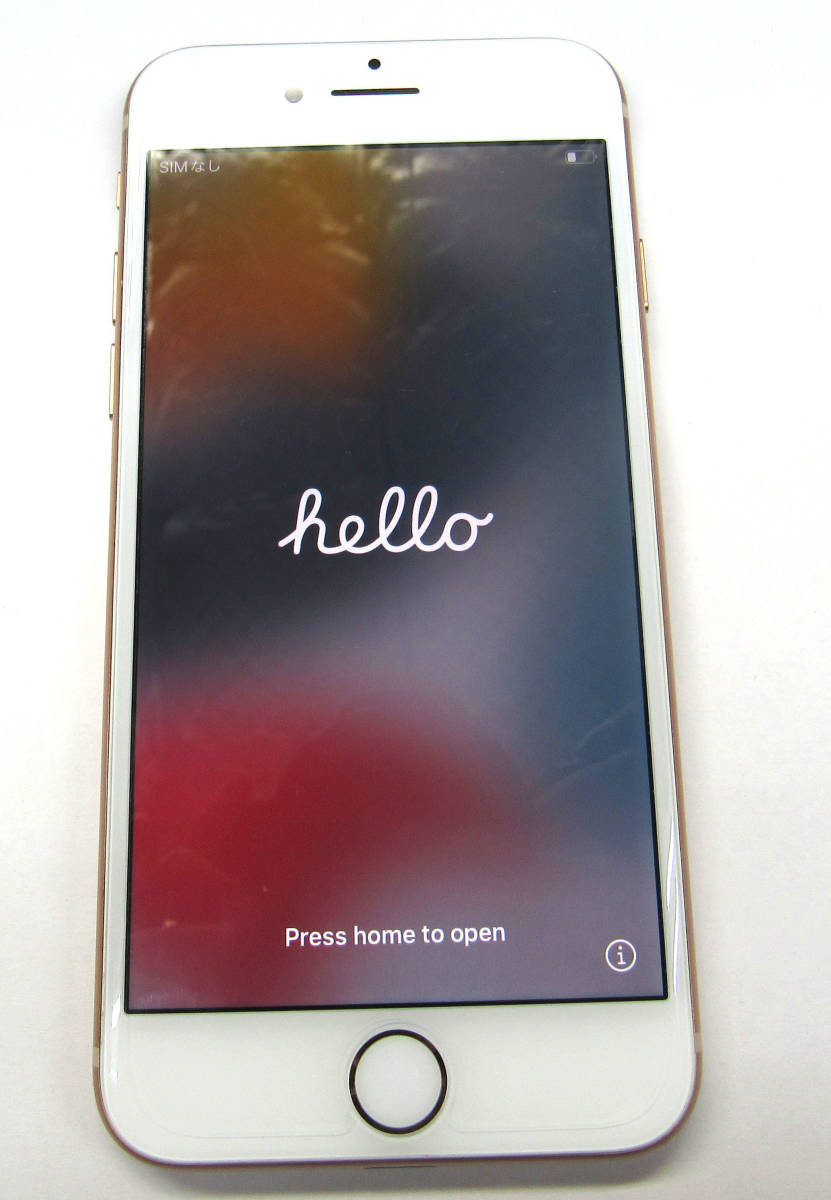 Apple iPhone8 64GB ゴールド SIMフリー SIMロック解除 MQ7A2J/A