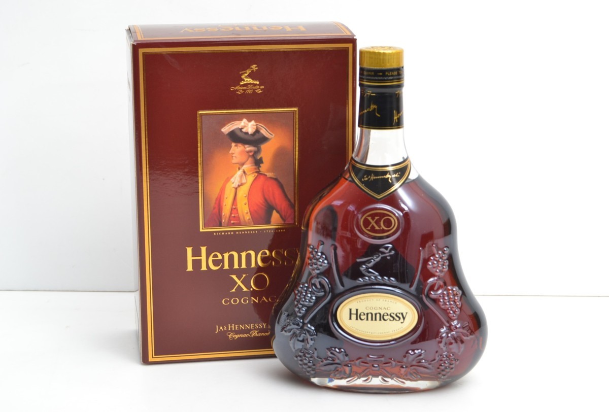 S000Y87Z【未開栓】Hennessy ヘネシーXO 金 キャップ クリアボトル