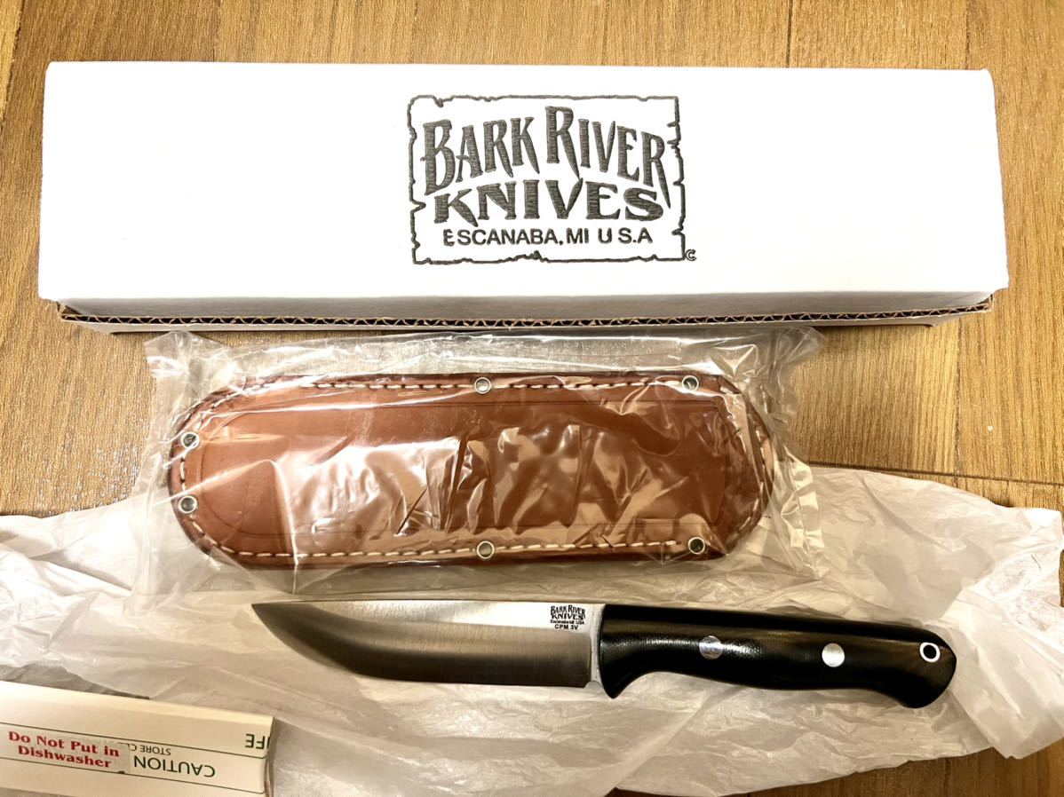 BARK RIVER KNIVES BRAVO1.25 LT CPM-3V ランプレス ブラック