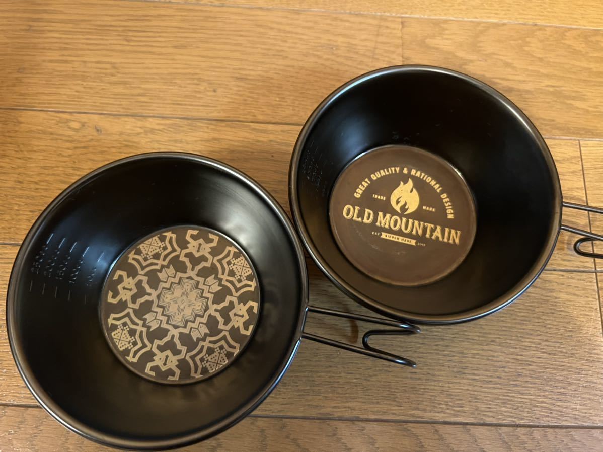 【節約術購入】 MOUNTAIN OLD オールドマウンテン シェラカップ ブラック 調理器具