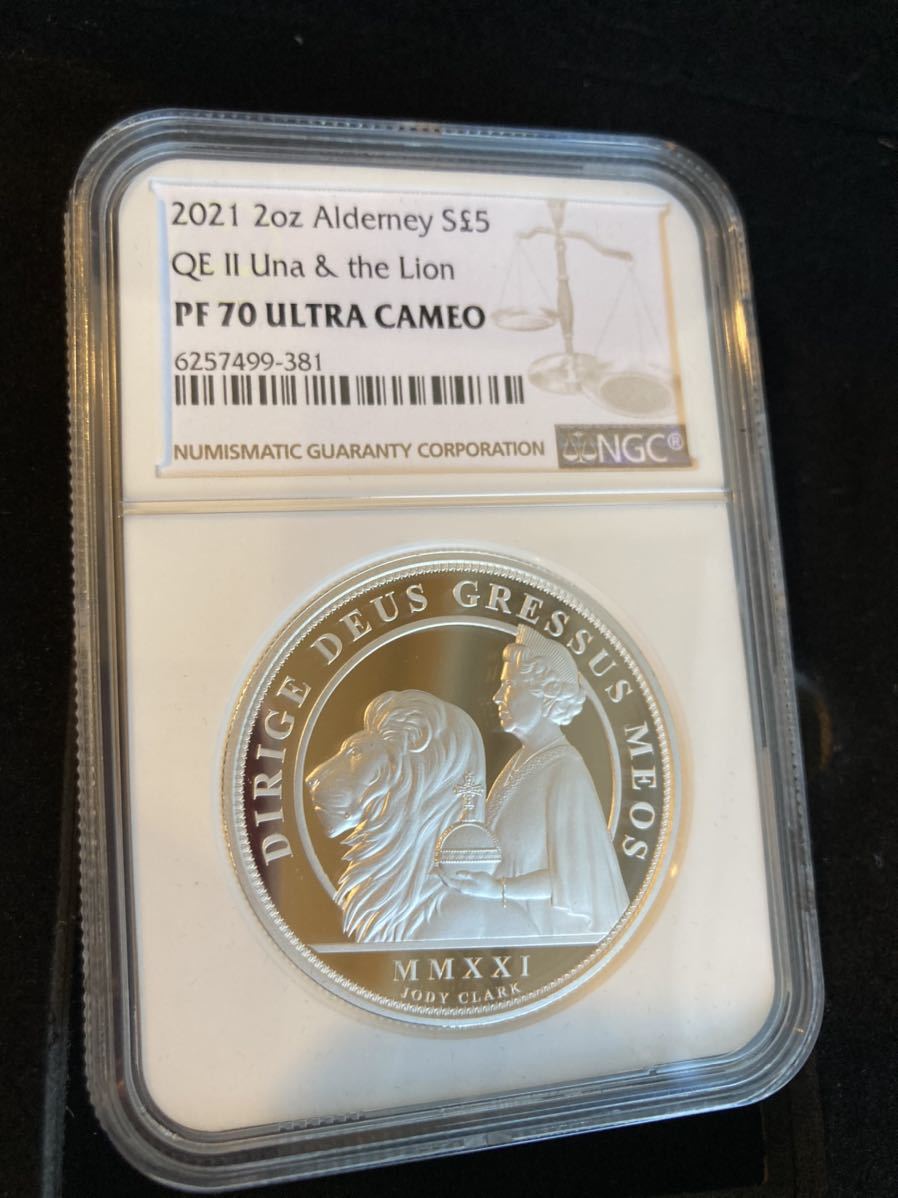 全てのアイテム全てのアイテム2021 オルダニー島 ウナライオン 2oz £5