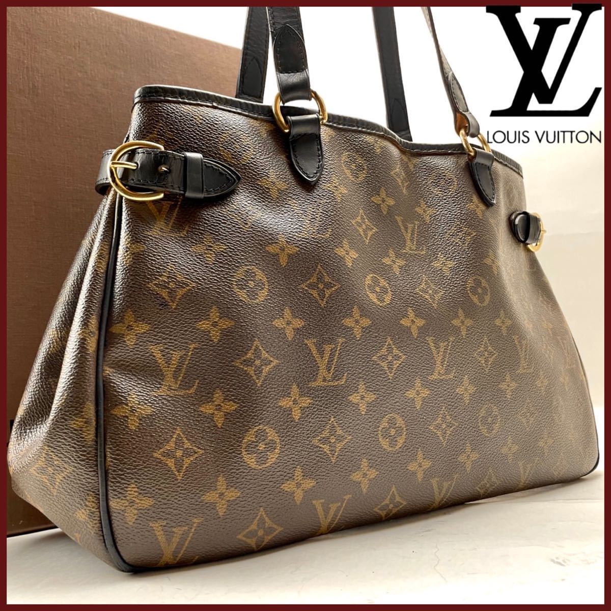 極美品】LOUIS VUITTON ルイヴィトン モノグラム バティニョール