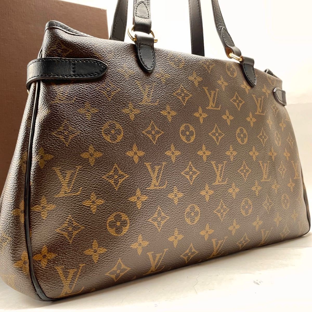 極美品】LOUIS VUITTON ルイヴィトン モノグラム バティニョール