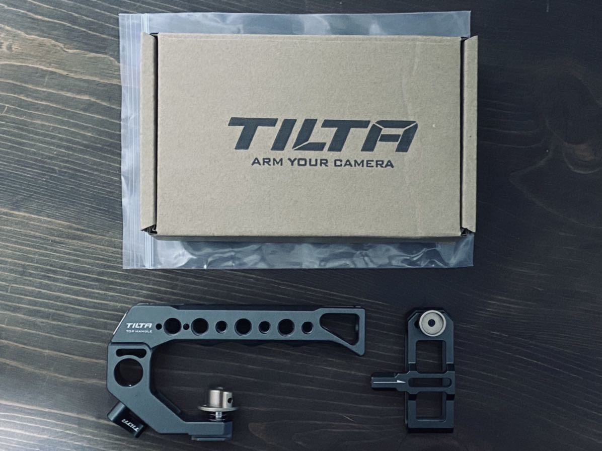 【TILTA】Quick Release Top Handle & SSD Drive Holder for T5（共にTilta Grey）セット_画像1