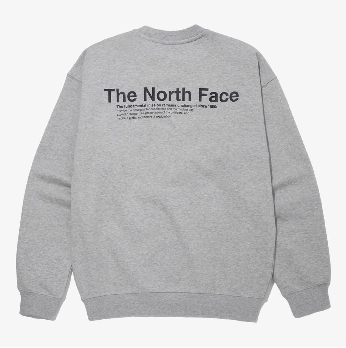 THE NORTH FACE ザノースフェイス トレーナー スウェット グレー 新品 