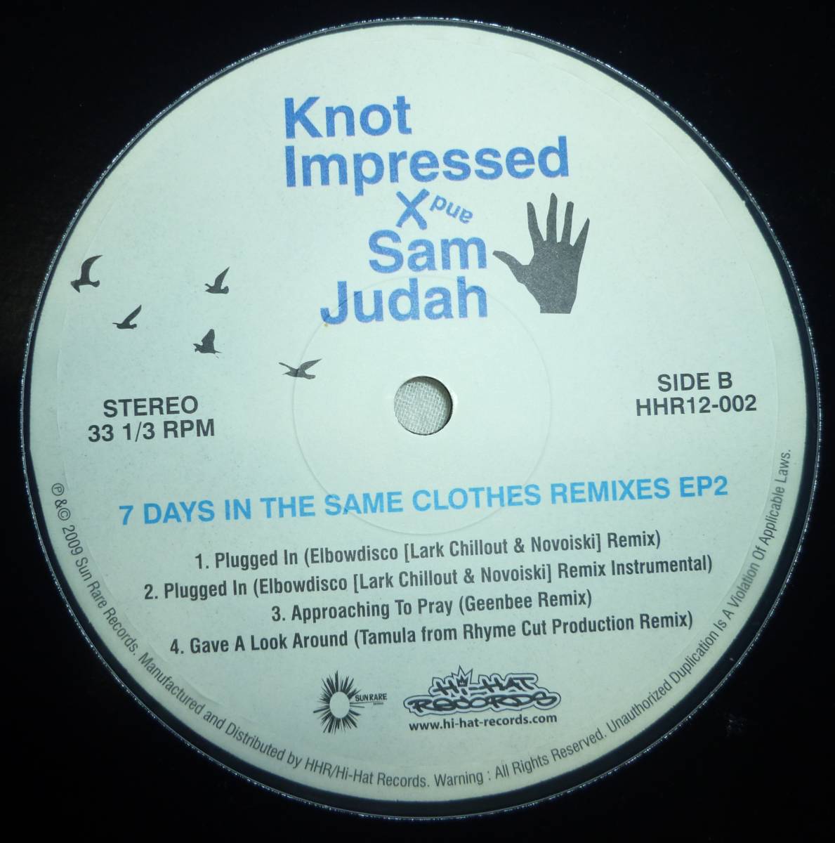 Knot Impressed × Sam Judah / 7 DAYS IN THE SAME CLOYHES REMIXES　EP1＆EP2_画像4