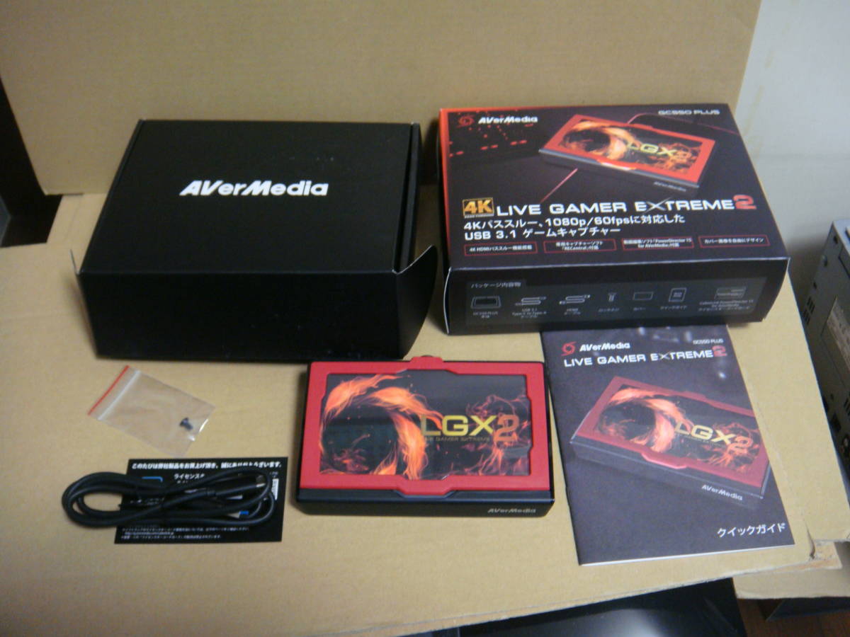 通電のみ確認 AVerMedia Live Gamer EXTREME 2 GC550 PLUS twispwa.com