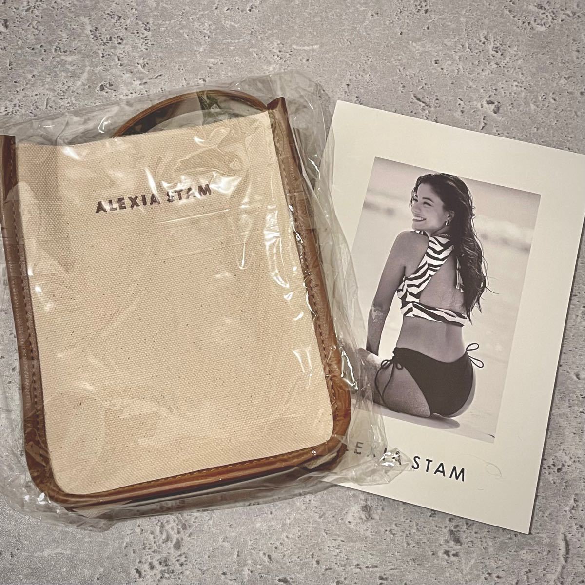 ALEXIA STAM ノベルティバック ルックブック ショパー付き アリシア