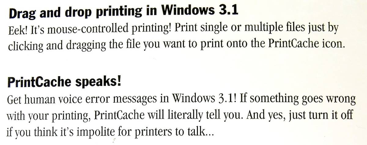[5017] LaserTools PrintCache unopened Laser tool Sprint cache correspondence (DOS,Windows 3.1) print high speed . printing Speed up 